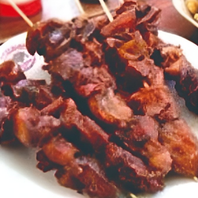 Sate Paru Goreng